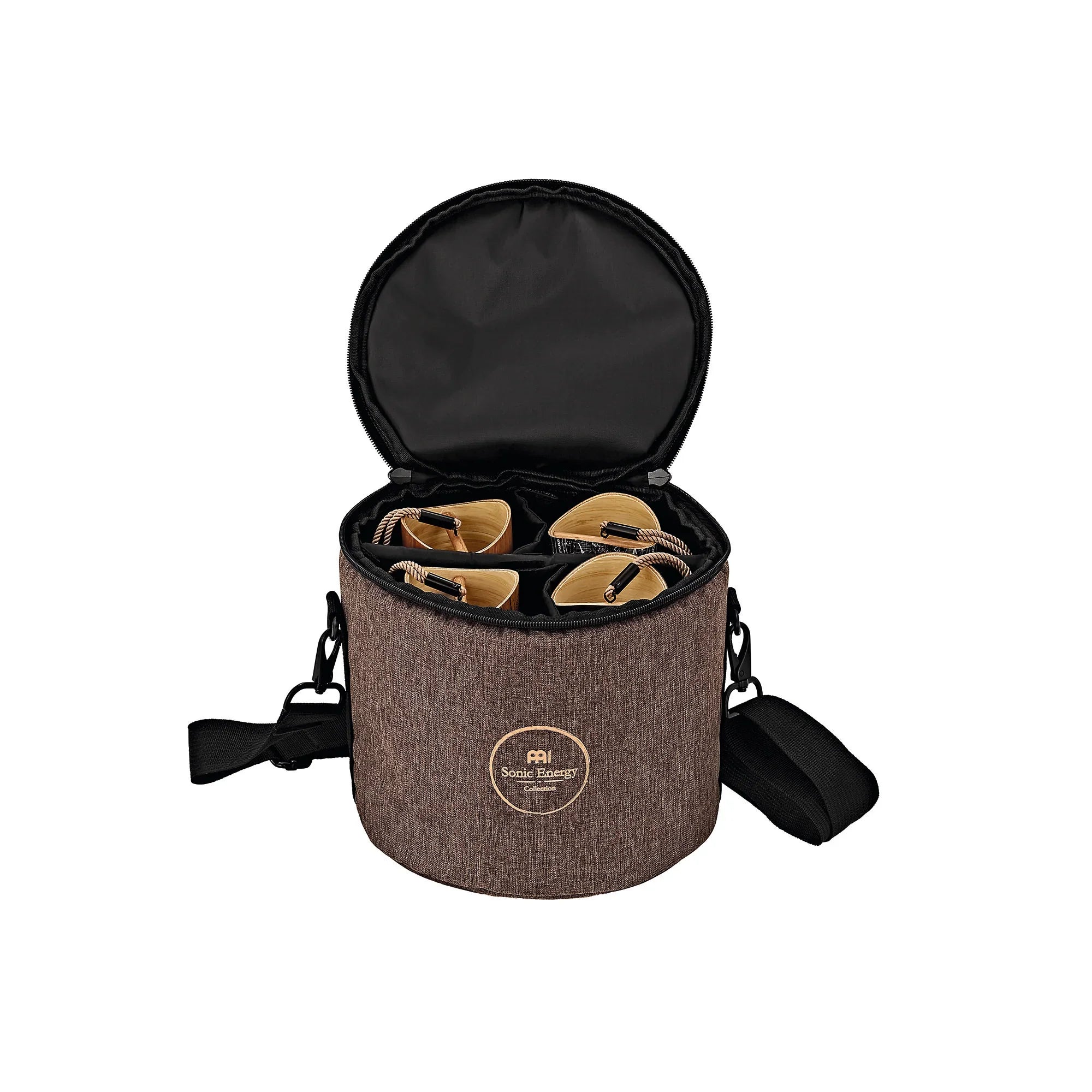 4-Piece Cosmic Bamboo Chime Set with Carrying Bag