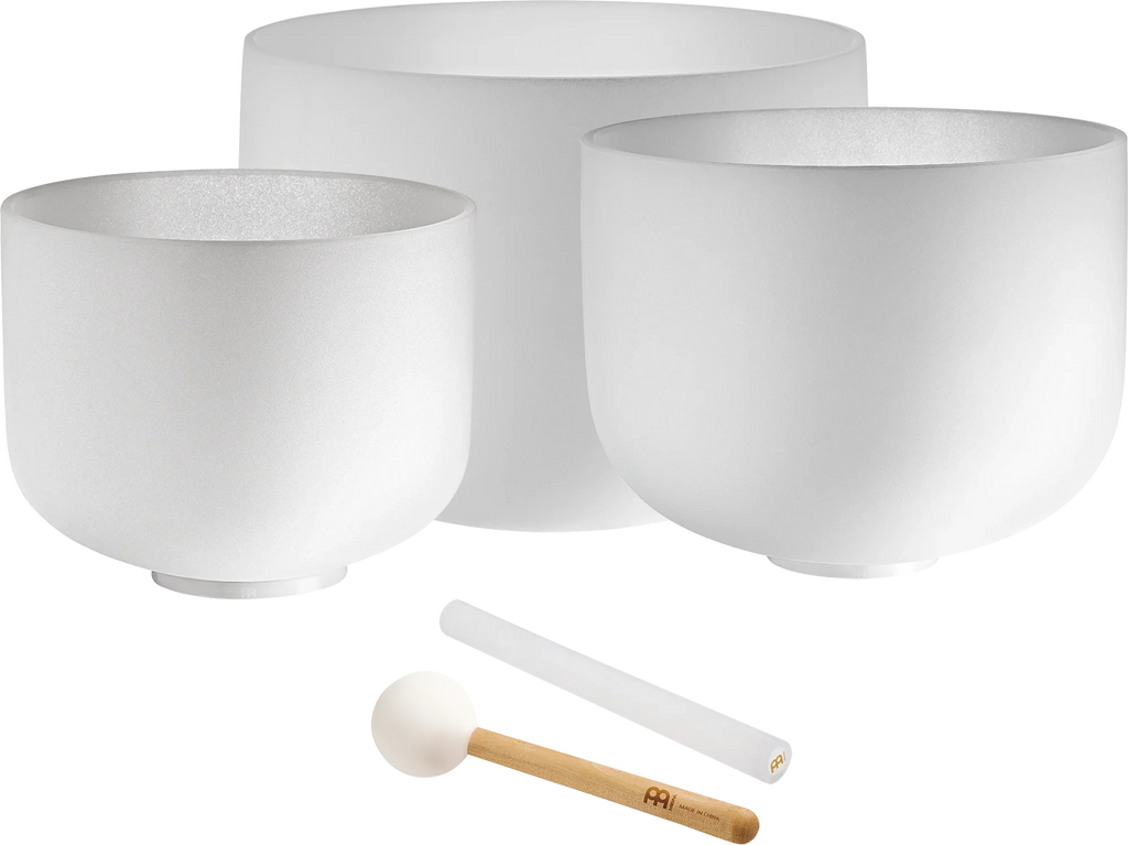 Meinl Crystal Singing Bowl Set (C/E/G) 432 Hz