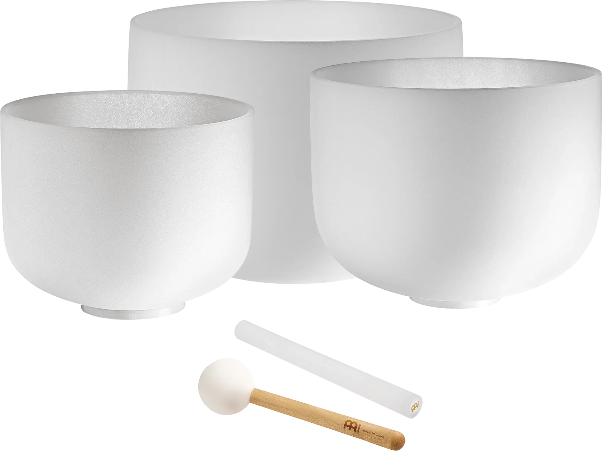Meinl Crystal Singing Bowl Set (C/E/G) 432 Hz