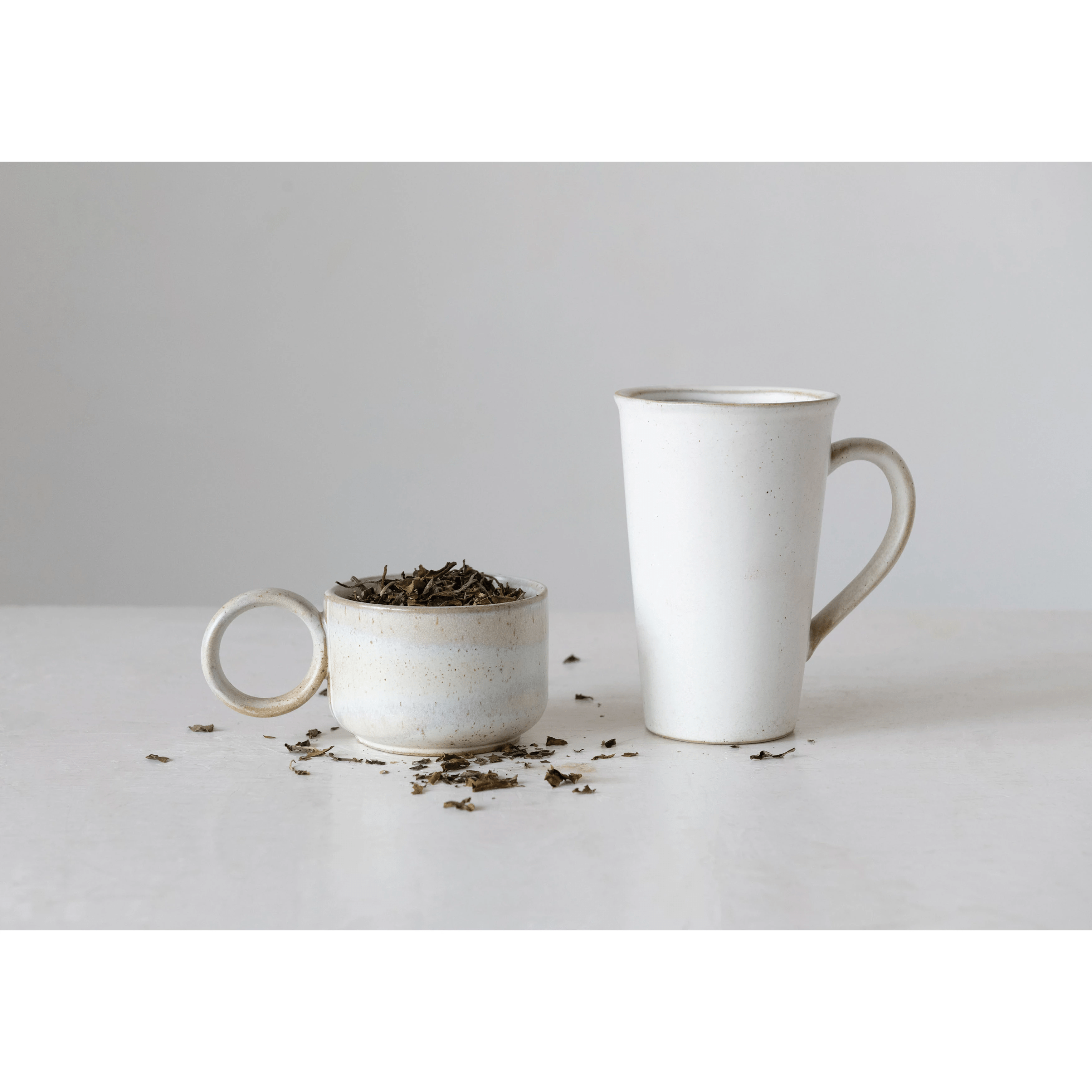 8 oz. Stoneware Mug with Reactive Glaze
