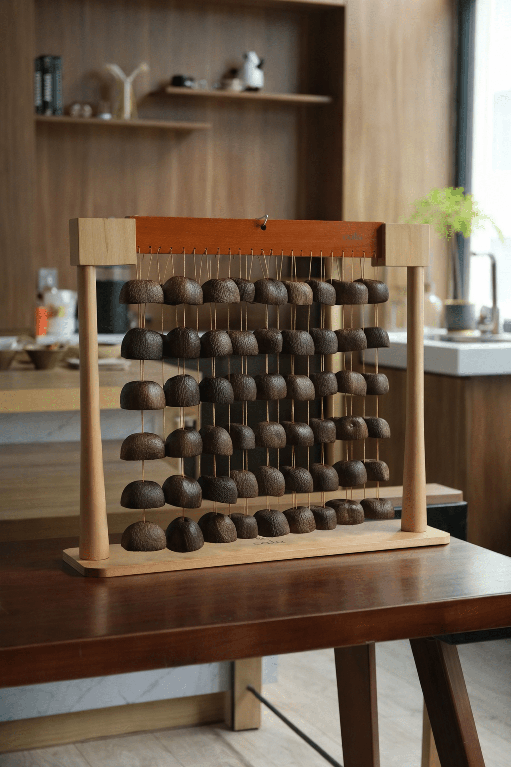 Handmade Salin Seed Shell Bar Chime